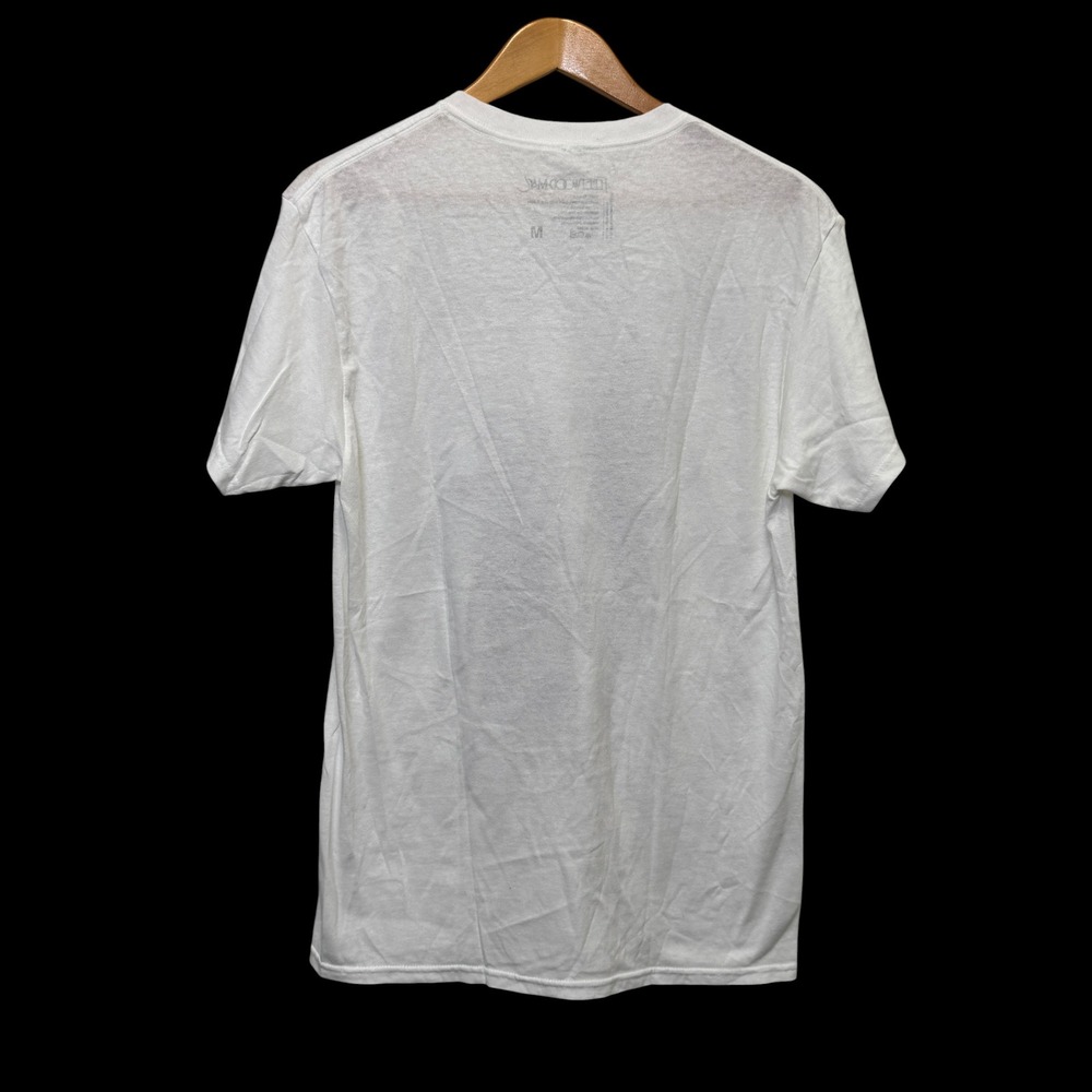 Fleetwood Mac Unisex T-Shirt Medium White Rumours Album Graphic Rock Aesthetic - Picture 2 of 6